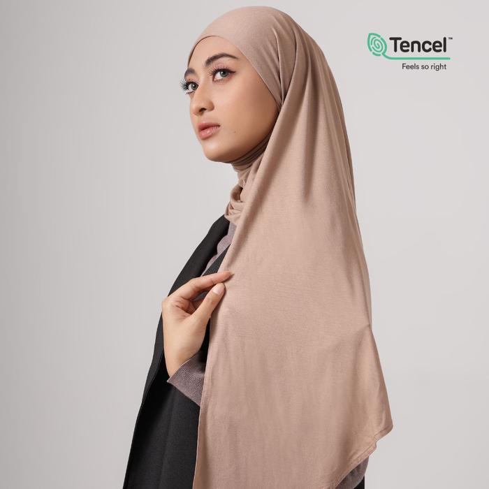 Gambar Hanna Pashmina Inner TENCEL - Clay Sand dari Raina Signature undefined Tokopedia