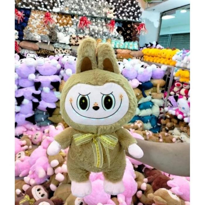 Gambar AGS - Boneka Labubu Lucu Mainan toys Labubu ukuran 40 cm ber SNI set Hadiah doll anak - labubu cream dari ATS 15 STORE undefined Tokopedia