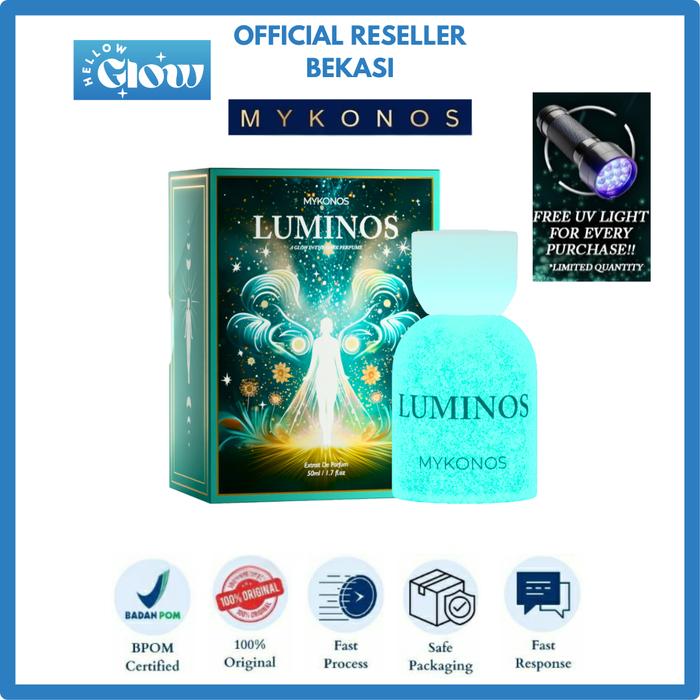Gambar [FREE UV LIGHT] Mykonos Parfum Luminos Extrait de Parfum 50ML Perfume - Luminos 50ML dari OfficialHellowglow.id undefined Tokopedia