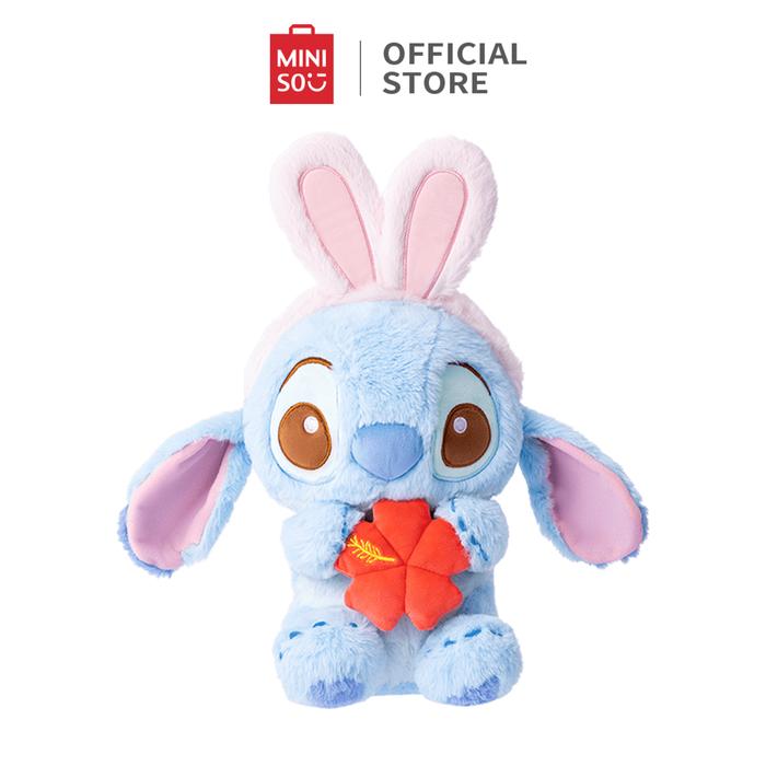 Gambar Miniso X Star and Baby Series Boneka Karakter 11inch Cross-dressing Rabbit Sitting Doll Stitch - Biru dari minisoshopid undefined Tokopedia
