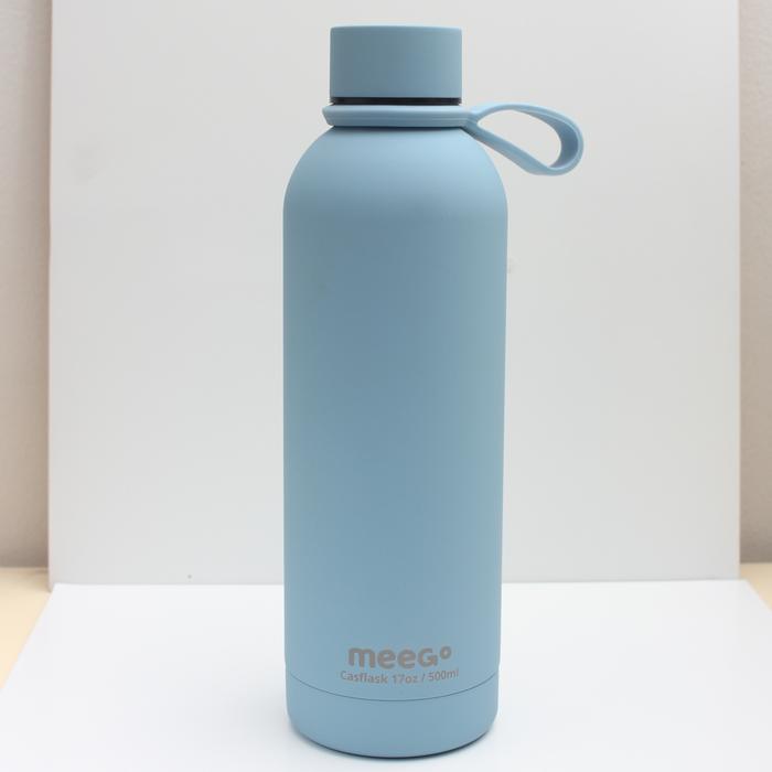 Gambar Meego Casflask 500ML - Termos Vakum Minimalis Stainless Steel untuk Minuman Panas & Dingin | Desain Kasual dan Sporty | Dengan SUS 304 Anti Karat dari Meego Store undefined Tokopedia
