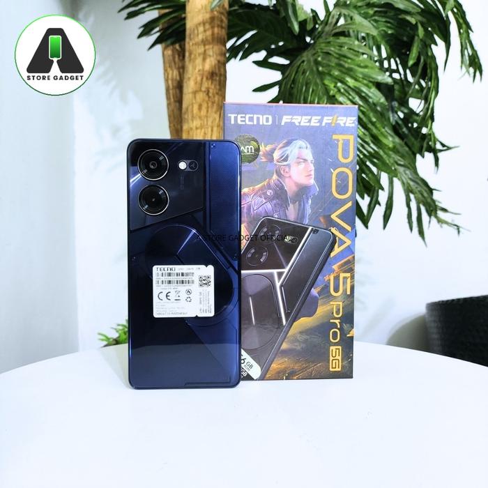 Gambar TECNO POVA 5 PRO 5G 8/256 SECOND FULLSET ORI dari A STORE GADGET_NEW undefined Tokopedia