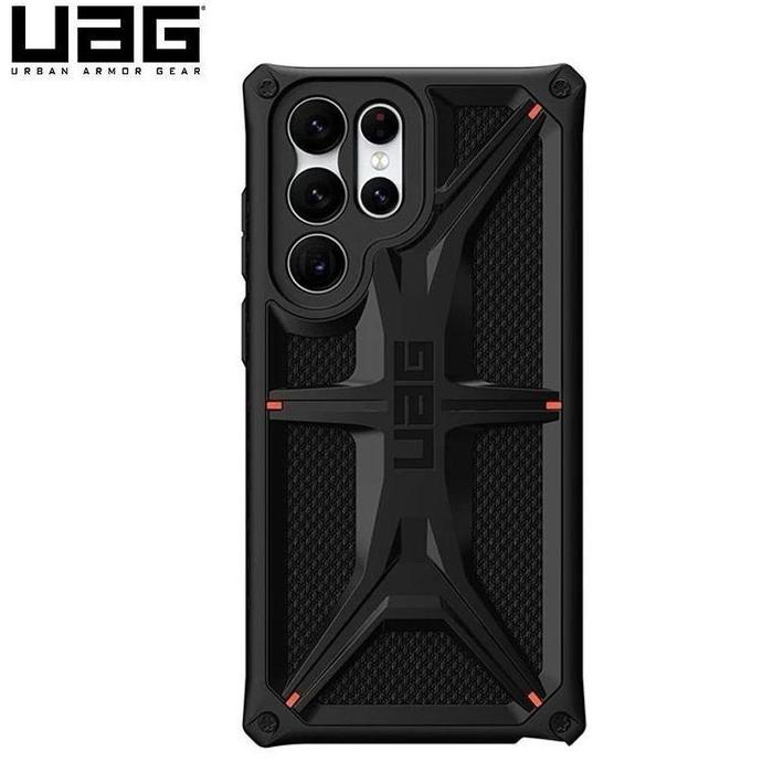 Gambar New Case UAG Monarch Kevlar Military Tough Rugged Armor Slim Shockproof Compatible for SAMSUNG S22 S23 PLUS ULTRA Promo - Hitam, SAMSUNG S22 dari kikishop93 undefined Tokopedia
