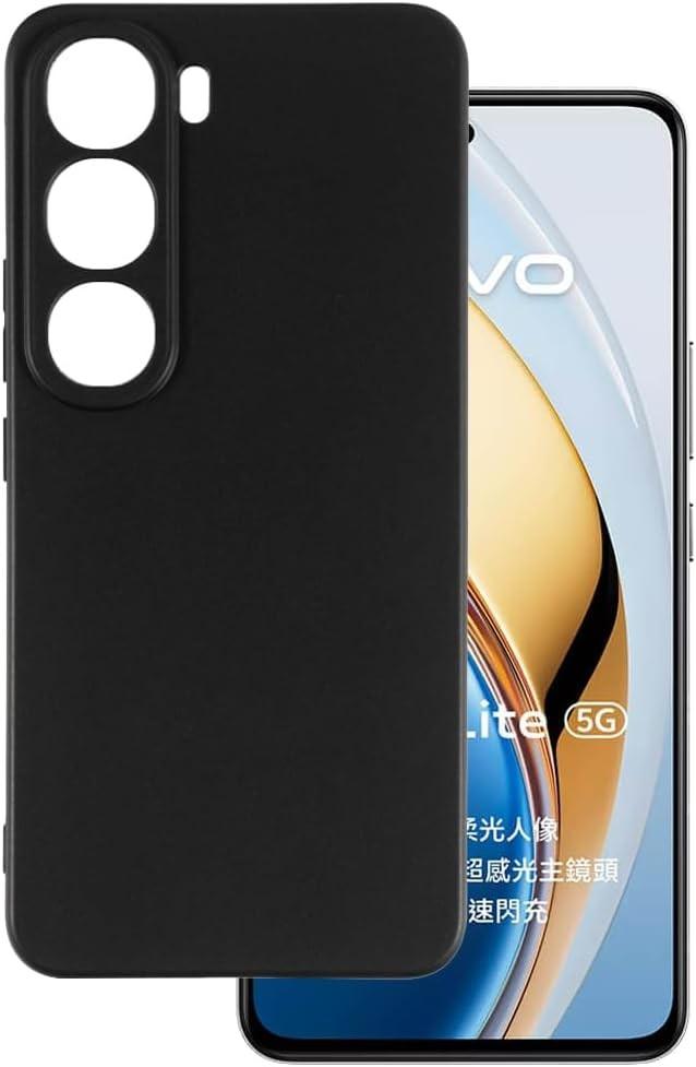 Gambar Vivo V40 Lite 4G 5G Case Macaron List Original SoftCase Cover Silicone Casing - HITAM., VIVO V40 LITE. dari Markas acc 88 undefined Tokopedia