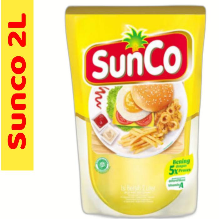 Gambar minyak goreng sunco 2liter refil dari YumuraH undefined Tokopedia