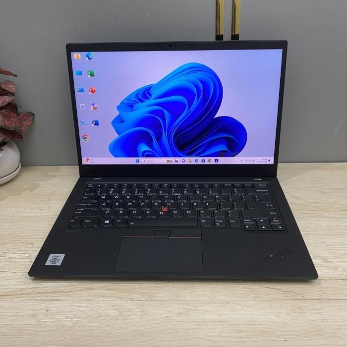 Laptop Lenovo Thinkpad X1 Carbon I7 Gen10 Ram 16 Gb Ssd Nvme Tb Slim  Mulus Promo Murah Bagus Bergaransi X1 Cr I7g10th8 Ram 16 Ssd 128