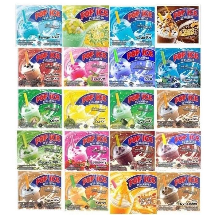 Gambar Pop Ice Renteng Es Blender All Variant - Melon dari TOKO LAMALIF_NEW undefined Tokopedia