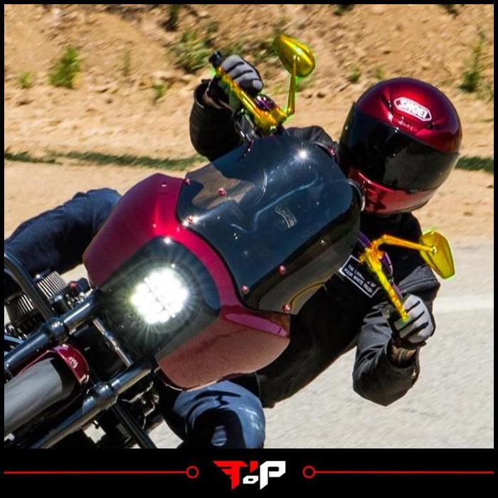 Gambar Ready HARLEY ARLEN NESS MIRROR MINI_STOCKERS (GOLD) dari The Machine Worx undefined Tokopedia