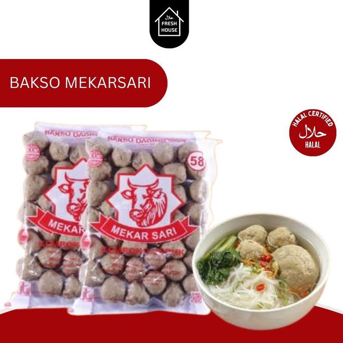 Gambar BAKSO SB MEKARSARI- KEMBANG JERUK ISI 50 BUTIR / BAKSO AYAM SAPI - MEKARSARI SB dari Halal Fresh House Bintaro undefined Tokopedia