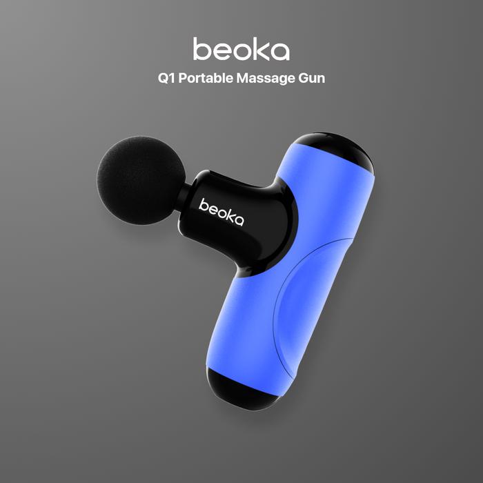 Gambar Beoka Q1 Portable Massage Gun - Biru dari Manome Official undefined Tokopedia