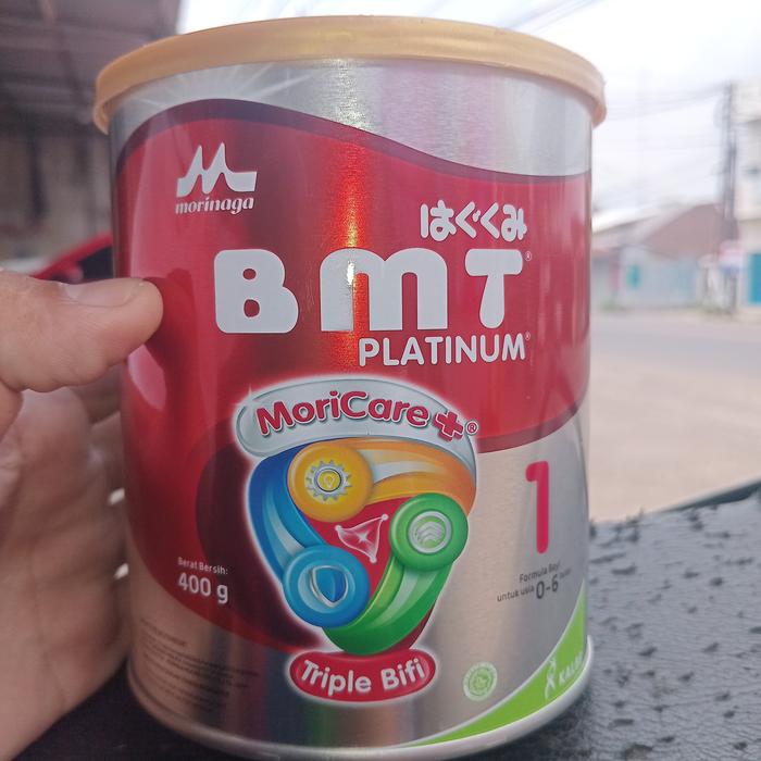 Gambar MORINAGA BMT 1 PLATINUM SUSU FORMULA BAYI 0-6 BULAN PLAIN 400G dari Hidayatullah27 undefined Tokopedia