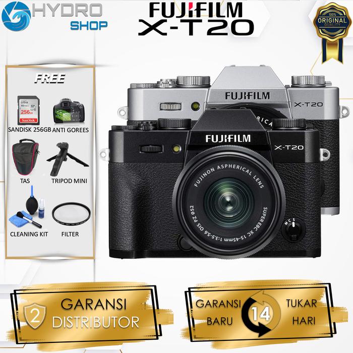 Jual FUJIFILM X-T20 KIT XF18-55mmF2.8-4.0 R LM OIS / FUJIFILM XT20