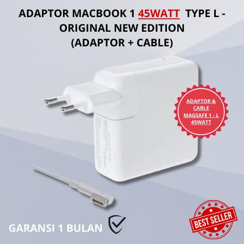 Jual Adaptor Macbook Charger MagSafe 45W Type-L ORIGINAL NEW
