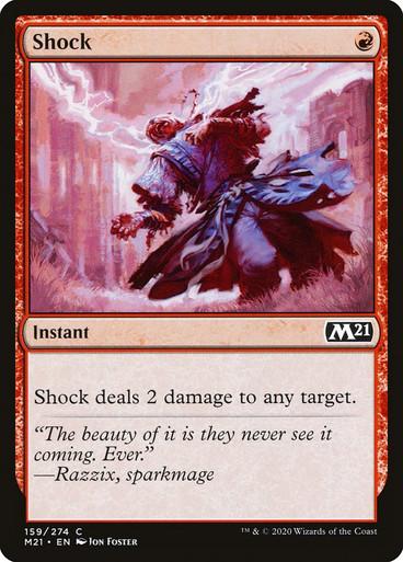 Gambar Shock - Magic The Gathering - M21 dari Pesut Laut Store undefined Tokopedia