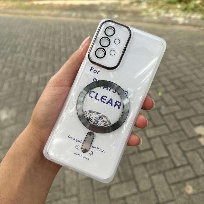 Gambar Samsung Galaxy A52S 5G / A52 Soft case silikon magnet plating Clear matte Casing Cover - Putih dari Lukman prayetno undefined Tokopedia