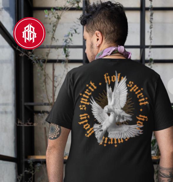 Gambar KAOS ROHANI KATOLIK KRISTEN - HOLY SPIRIT / ROH KUDUS / KAOS YESUS MARIA - TWENTYFIVE.INK - Hitam, S dari Twentyfive.apparel undefined Tokopedia