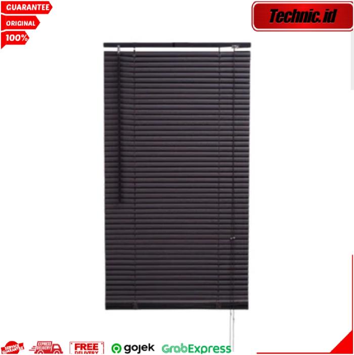 Gambar Tirai PVC Forhom 60 x 180 Cm Venetian Blind 25 Mm Tirai Gulung Tirai Kantor Rumah Sakit Cokelat Ebony Cokelat Teak - Cokelat Ebony dari Technic ID undefined Tokopedia