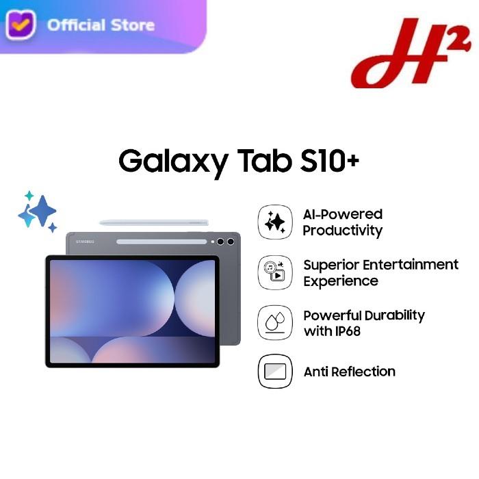 Gambar Samsung Galaxy Tab S10+ s10 Plus 5G 12/256GB - Garansi Resmi - Regular dari H2 Cellular Store undefined Tokopedia