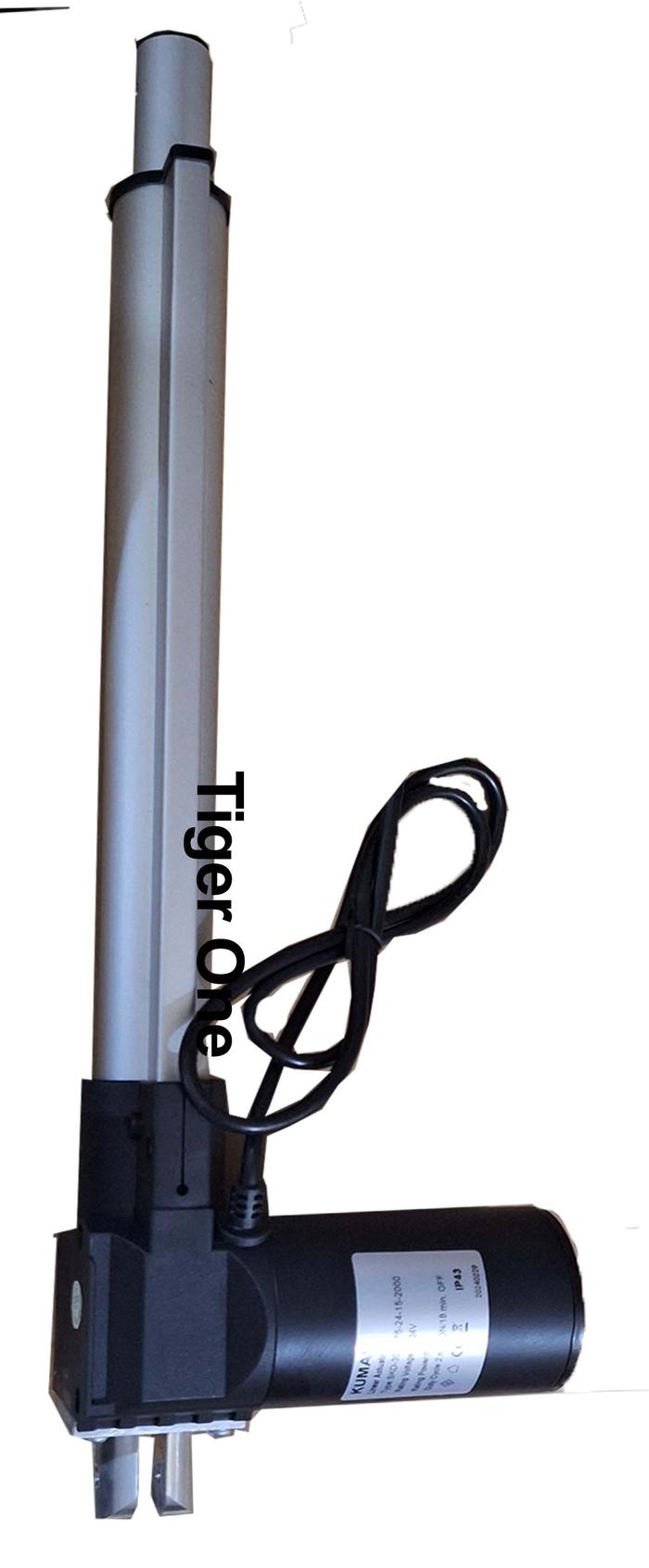 Yosoo Health Gear 150N Micro Linear Aktuator – 75 Mm Hub, 12V, Kompakt & Leicht, Ohne Halterung, Für DIY & Industrie (Aluminiumlegierung)
