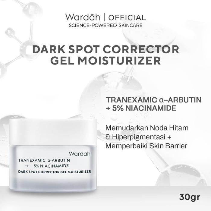Gambar WARDAH + CALM & SOOTHE + GEL + MOISTURIZER + 30GR + Pelembab Wajah - Tranexamic dari Vita Cosmetic Bali undefined Tokopedia