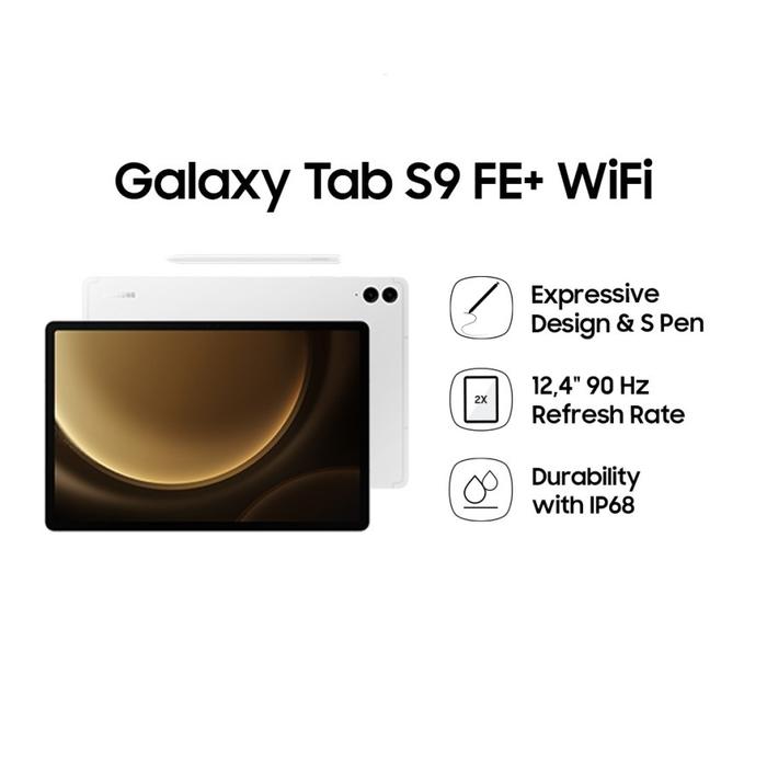 Gambar Samsung Galaxy Tab S9 FE Plus Wifi | 5G 10.9 Inch Garansi Resmi - Wifi 8/128 dari Andalas Cellular_NEW undefined Tokopedia