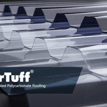 Gambar Solartuff Atap Polycarbonate Gelombang Greca dan Roma 3,6Meter - Biru dari Dunia Atap Jakarta undefined Tokopedia