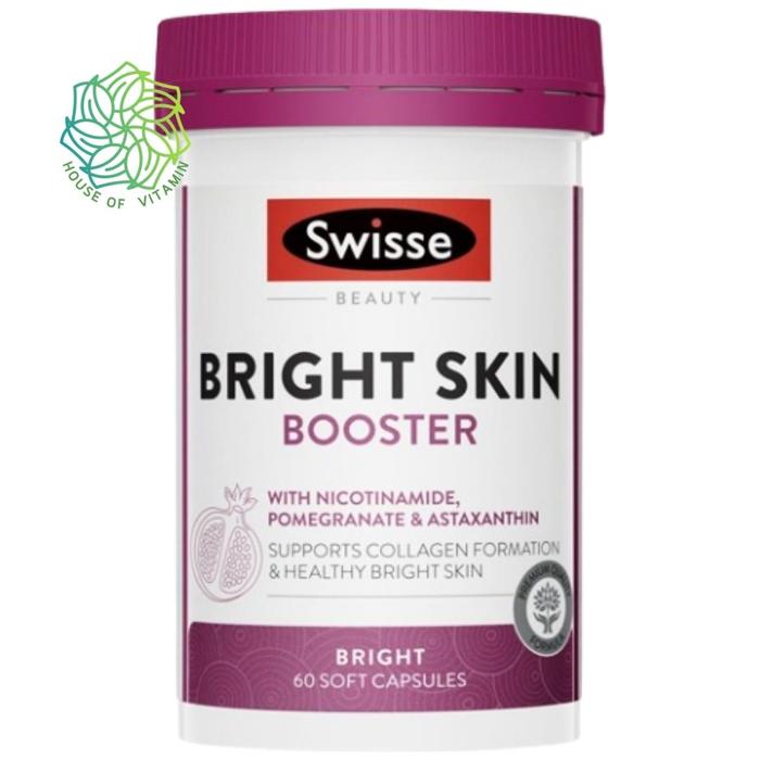 Gambar Swisse Beauty Bright Skin 60 120 Capsules / Skin+ Plus + Regeneration / Grape Seed Seed+ 180 Tablets Tablet - Bright Skin 60 dari House of Vitamin undefined Tokopedia