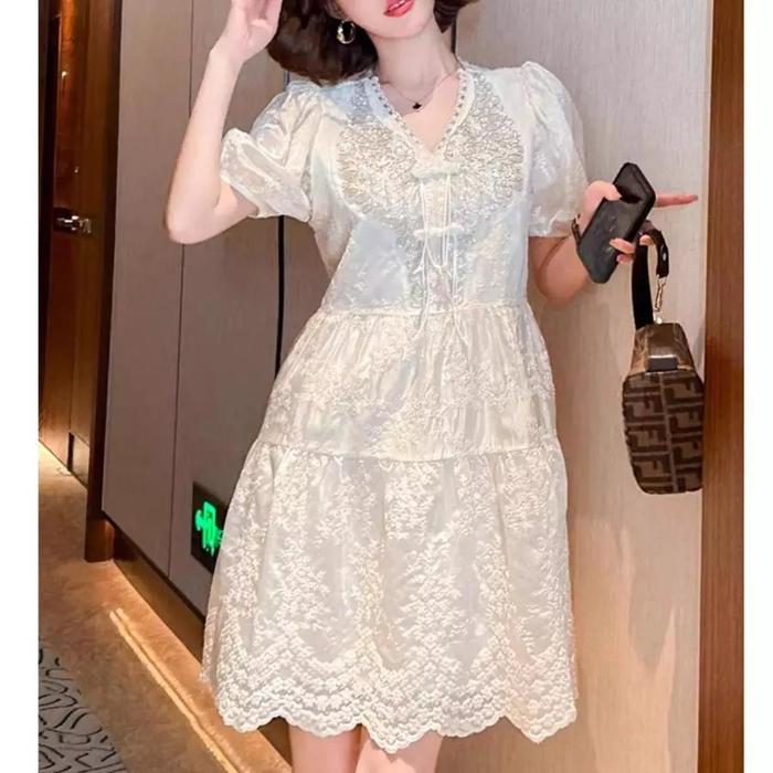 sachin and babi light blue dress White Graduation Dresses - Short White Dresses for Graduation main image 0