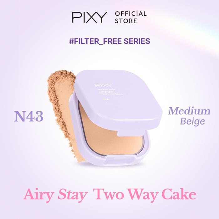 Gambar PIXY #Filter_Free Airy Stay Two Way Cake - N43 Medium Bg dari Pixy Official Store undefined Tokopedia