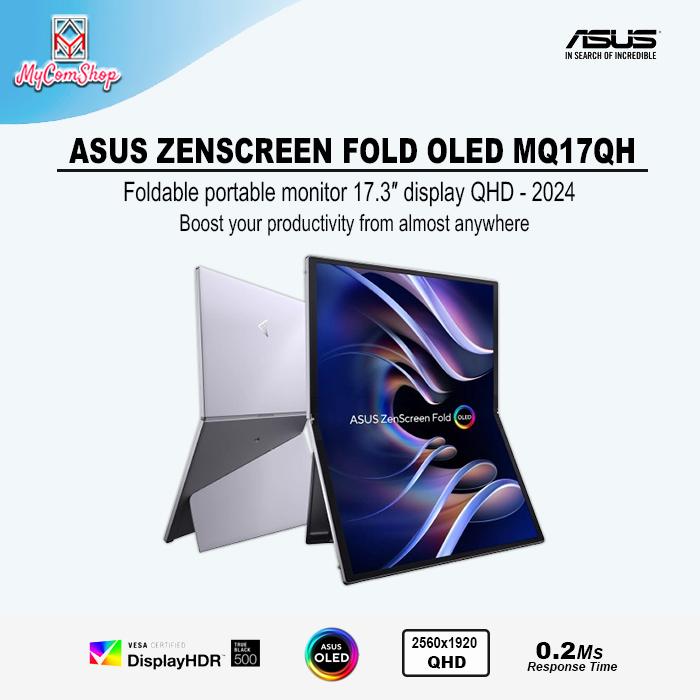 Gambar ASUS ZENSCREEN FOLD MQ17QH FOLDABLE MONITOR 17.3" OLED QHD HDR 500 dari MYCOMSHOP undefined Tokopedia