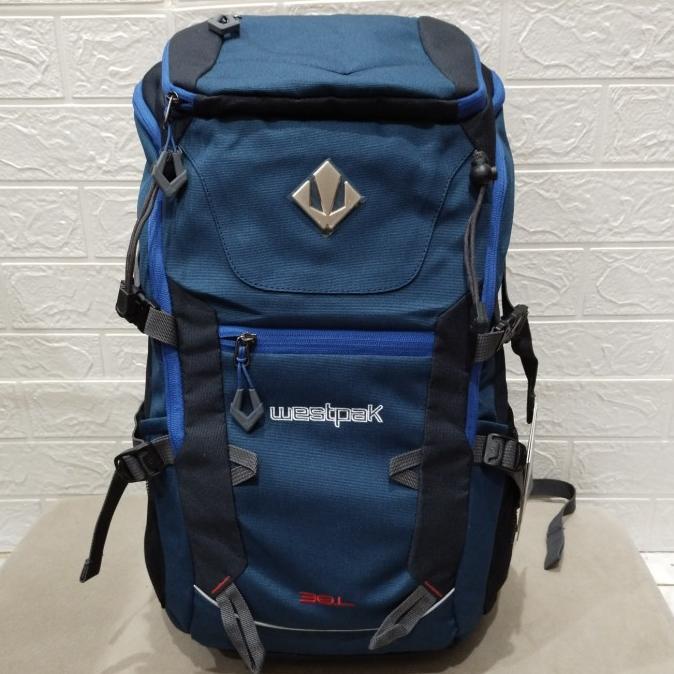 Gambar Tas ransel gunung carrier westpak 30 L - Biru dari tania hanifah online undefined Tokopedia