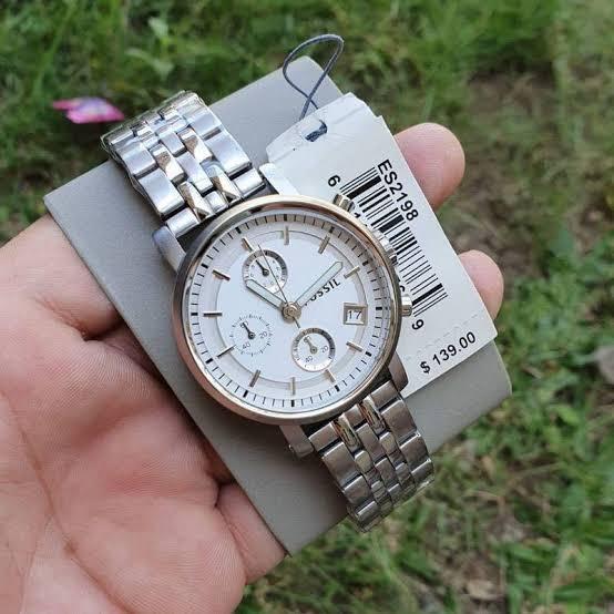 Gambar Jam Tangan Wanita Original Fossil  ES 2198 ES2198 Boyfriend dari NEDACOLLECTION undefined Tokopedia
