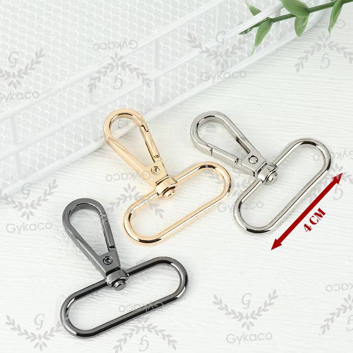 Gambar Aksesoris Tas (IMPORT) - Ring Gaitan / Cantolan / Kaitan 4 cm (A) dari Gykaco Aksesoris undefined Tokopedia