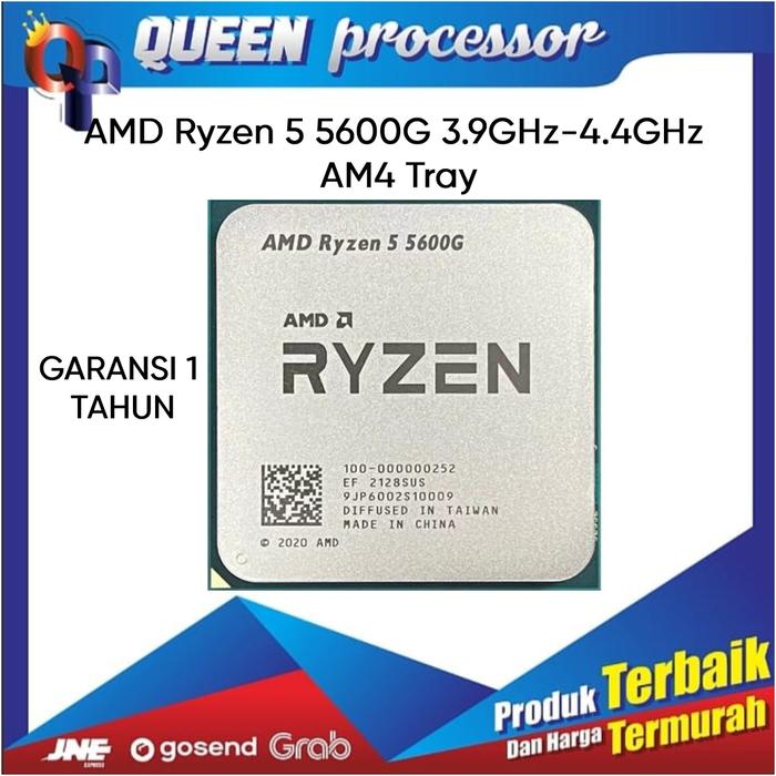 Gambar PROCESSOR AMD RYZEN 5 5600G TRAY - GARANSI 1 TAHUN dari QueenProcessor undefined Tokopedia