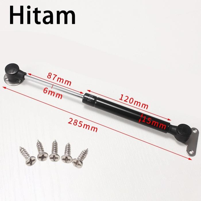 Gambar 100N Hidrolik Pintu Engsel Hidrolik Kitchen Set Bahan Baja Engsel Hidrolis Kitchen Set - Hitam dari Populermall 504 undefined Tokopedia