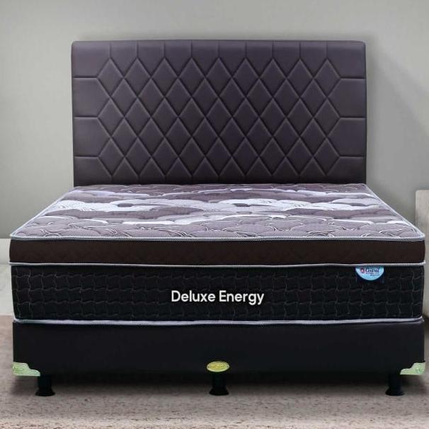 Gambar Kasur Central springbed DELUXE ENERGY PLUSHTOP - spring bed central Deluxe Energy Plush top - Divan HB Aurora, 160 x 200 cm dari DecoNest undefined Tokopedia