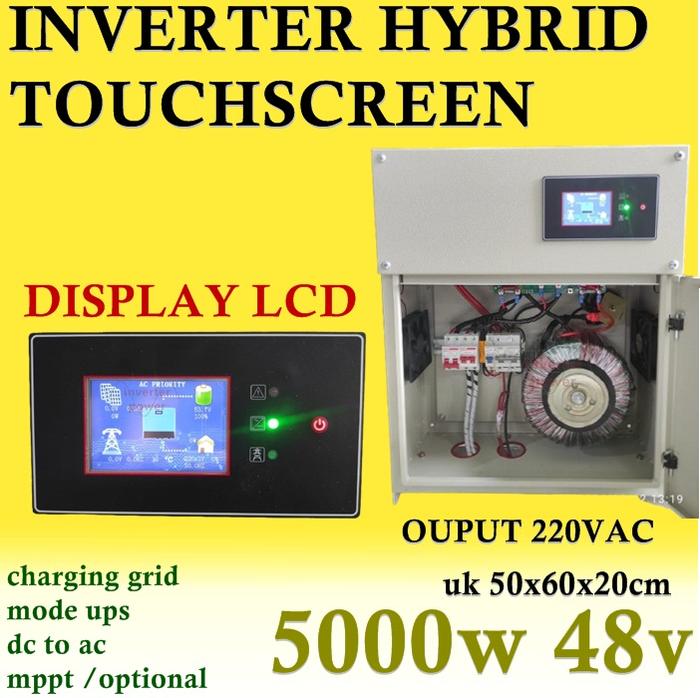 Lf Power Inverter Jual LF Series 5KW Off grid hybrid solar inverter with LVD, fiture ATS ...