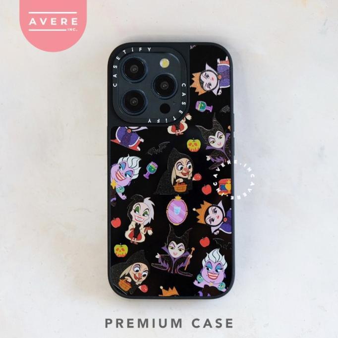 Gambar PREMIUM CASETI-FY PRINCESS EDITION CASE IPHONE 15 14 13 12 11 PRO MAX TERBARU - VILLAINS BLACK, 14 PROMAX dari retnihkayla undefined Tokopedia