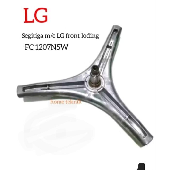 Gambar Segitiga mesin cuci LG FC1027N3W front loading 7-8 kg as tinggi 10 cm dari Axel tronic undefined Tokopedia