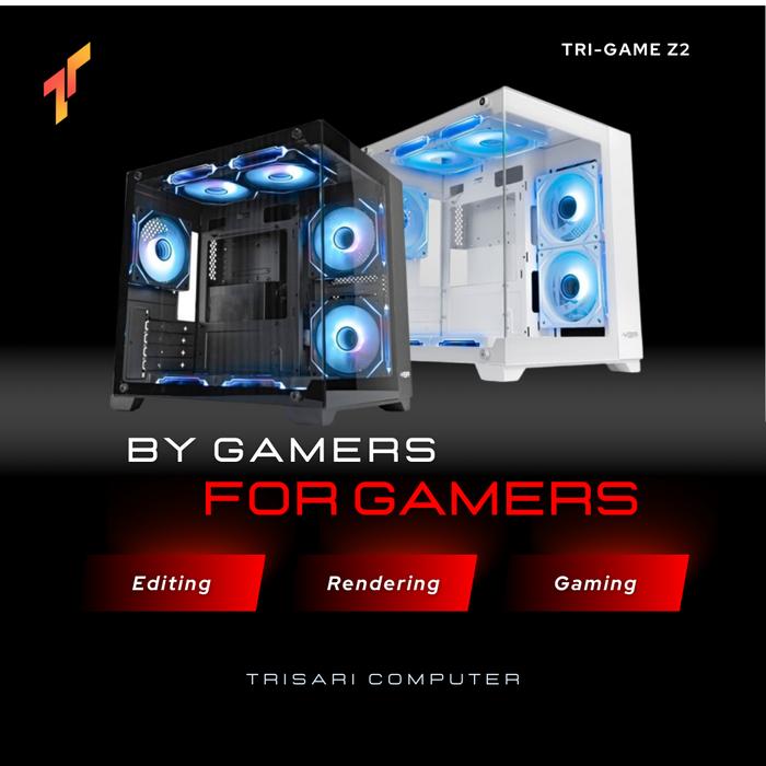 Gambar PC Rakitan Gaming Core i5 10Th Untuk Desain, Video Editing & Game - TRI-GAME Z2, GTX 1650 dari TRISARI COMP undefined Tokopedia