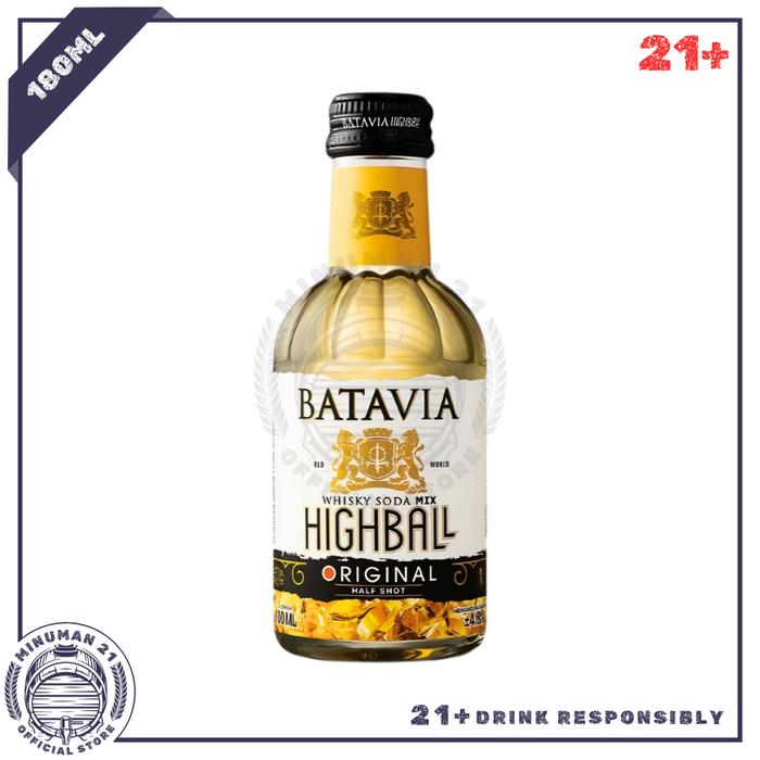 Gambar BATAVIA HIGHBALL ORIGINAL 180ml dari MINUMAN 21 undefined Tokopedia