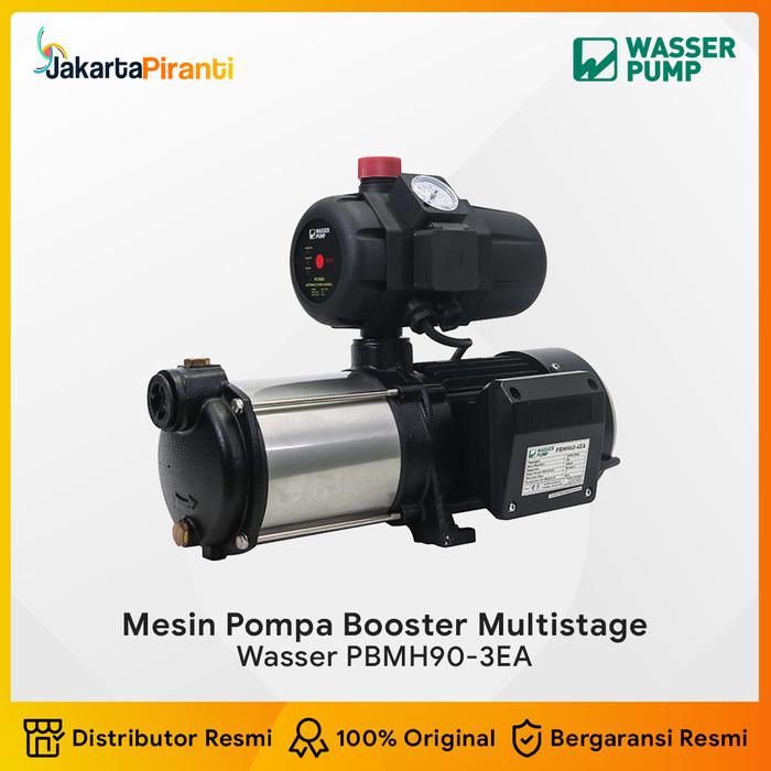 Gambar Pompa Booster Multistage Wasser PBMH 90-3 EA dari Jakarta Piranti undefined Tokopedia