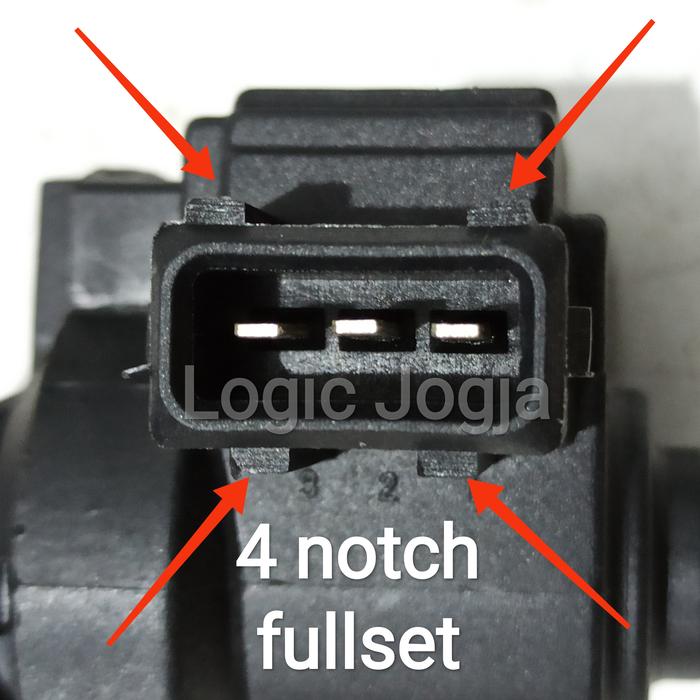 Gambar Idle Speed Control Valve ISC ICV IACV BMW E36 E46 316i 318i M43 - 4 notch fullset dari Logic Jogja undefined Tokopedia