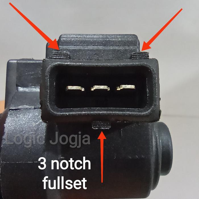 Gambar Idle Speed Control Valve ISC ICV IACV BMW E36 E46 316i 318i M43 - 3 notch fullset dari Logic Jogja undefined Tokopedia