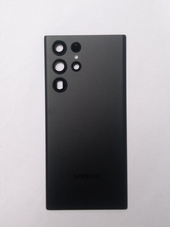 Gambar BACKDOOR / TUTUP BELAKANG SAMSUNG S22 ULTRA 5G - S908 ORIGINAL SECOND COPOTAN 2ND - Hitam-Mulus dari Gians shopp undefined Tokopedia