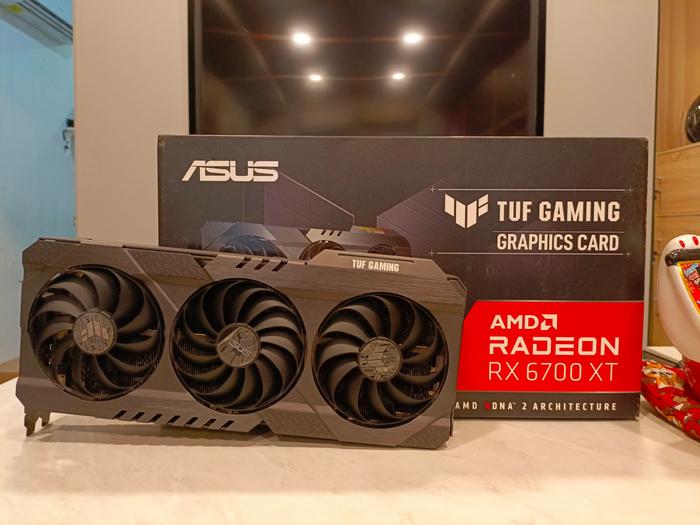 Vga Asus Tuf Radeon Rx6700xt Rx 6700 Xt 12gb 2nd