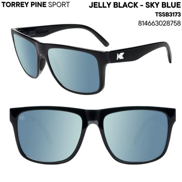 Gambar KACAMATA KNOCKAROUND TORREY PINE SPORT SUNGLASSES ANTI UV PROTECT LARI RUNNING HM MARATHON PACER - JellyBLKSkyBlue dari kezaku undefined Tokopedia