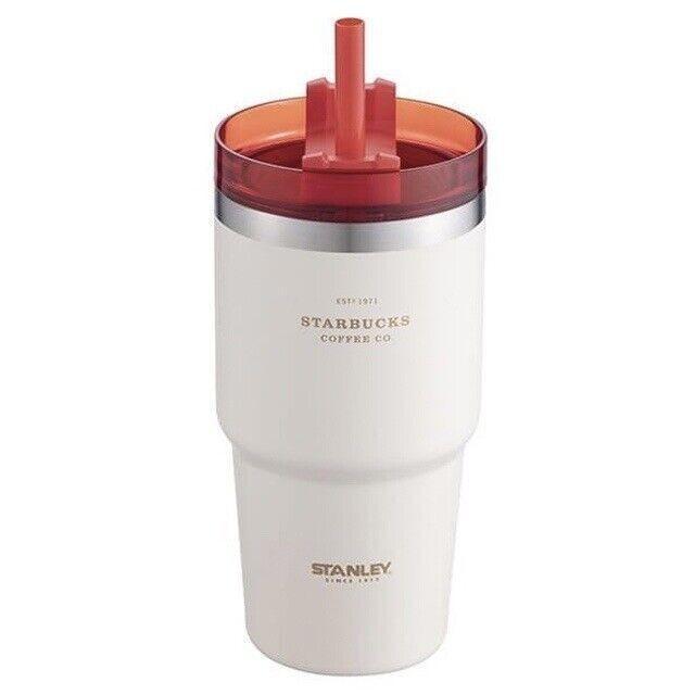 Gambar Ready Stock Starbucks X Stanley Stainless Steel Straw Cup 20oz - white/red dari Senyum Mentari id undefined Tokopedia