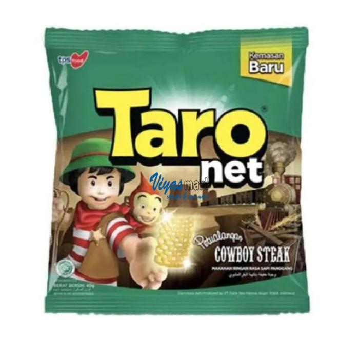 Gambar Taro Net Snack Makanan Ringan 32gr - Cowboy Steak dari Viyas Mart undefined Tokopedia
