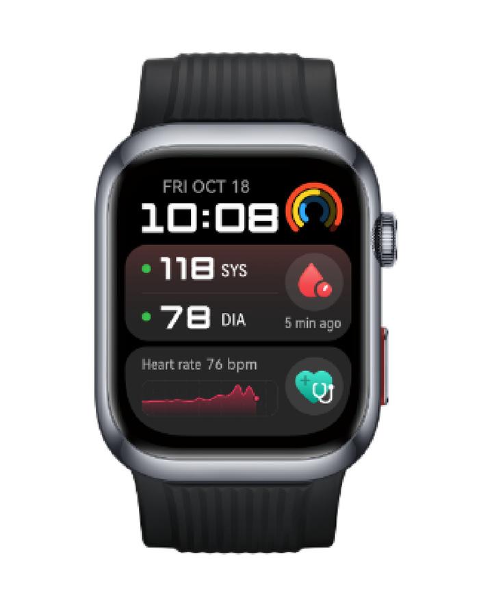 Gambar HUAWEI Watch D2 Smartwatch - 24-hour Ambulatory Blood Pressure Monitoring | Light and Slim Design | All-Round Health Management | Family Care - Black dari IT Galeri Cibinong City Mall undefined Tokopedia